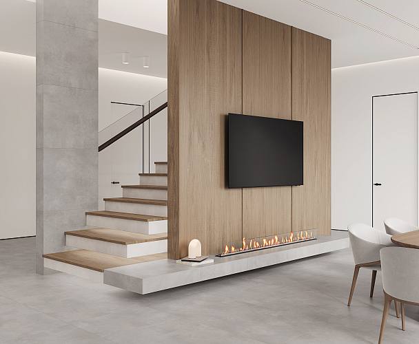 Concrete Courage Grey Керамогранит серый 60х60 Матовый