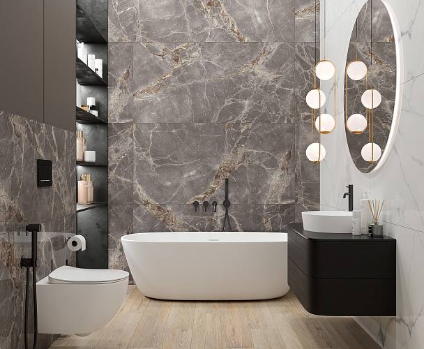 Nebula Grey Керамогранит 80х160 Полированный