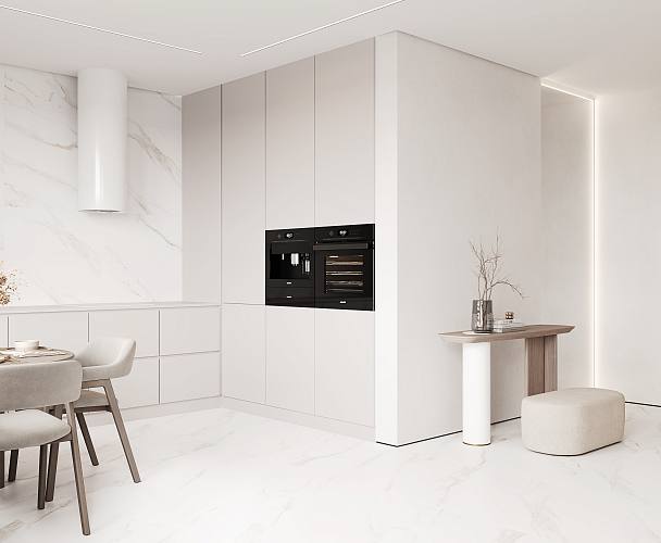 Calacatta Regal Gold Керамогранит белый 60х120 Полированный