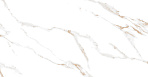 Calacatta Sharp Gold Керамогранит белый 60х120 Полированный_3
