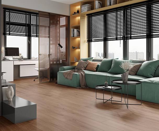 Canarium Brown Керамогранит коричневый 20х120 Матовый Структурный