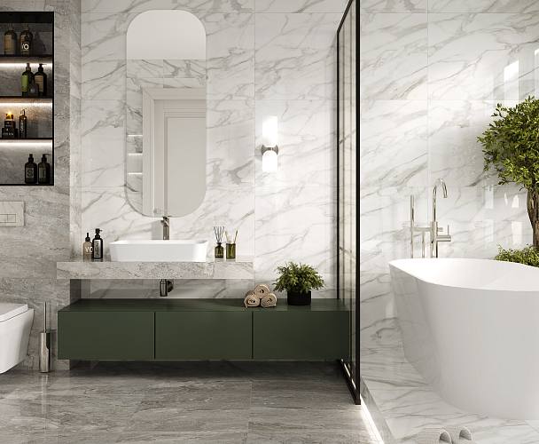 Angel blanco Плитка настенная 48046R 40x80 глянцевый обрезной