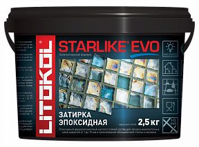 STARLIKE EVO Эпоксидная затирка S.105 Bianco Titanio 2,5kg