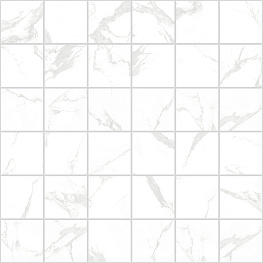 Метрополь бианко Мозаика ММ13161 30х30 глянцевая